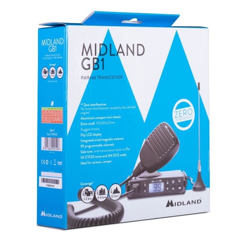 Midland gb1 r pmr446 mobilofoon 4