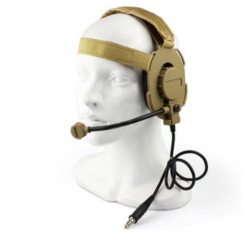 Militaire headset groen