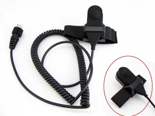 Motor headset met PTT knop
