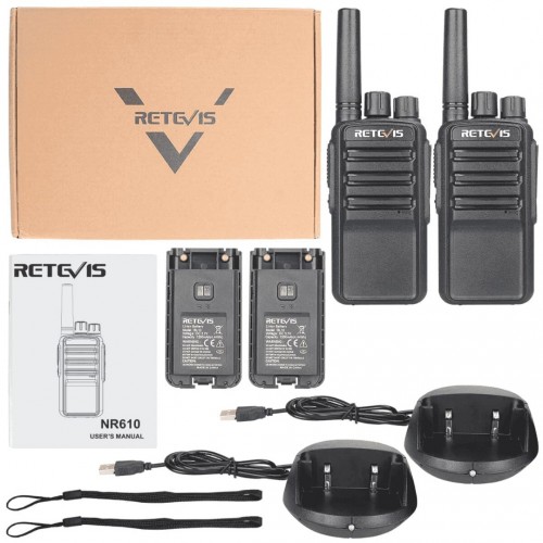 Retevis nr610 package includings  1
