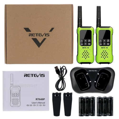 Retevis rt649p waterdichte en drijvende walkie talkie set van 2 10