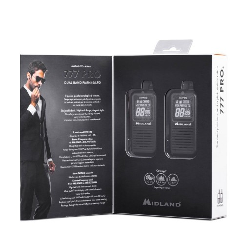 Set van 2 midland 777 pro portofoons 6